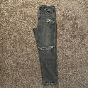 American Eagle distressed Mom jeans